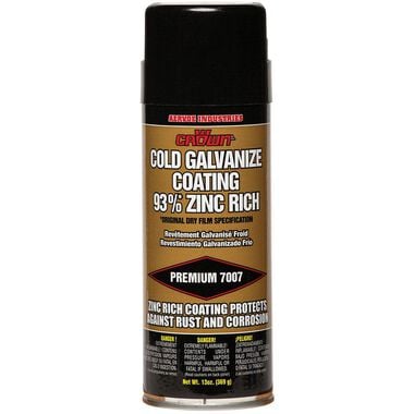 Crown Cold Galvanize Coating 93% Zinc Rich 13 oz, large image number 0