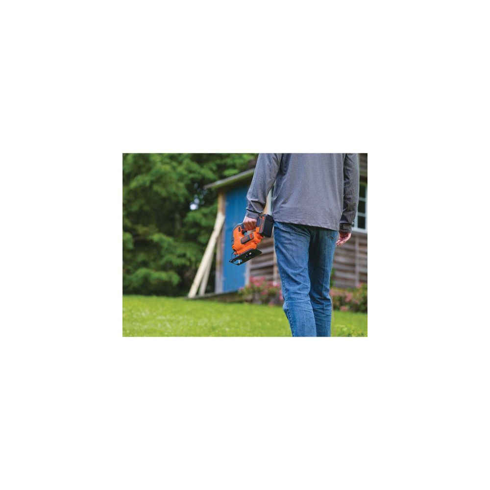Black and Decker B20V MAX* POWERCONNECT Cordless Jigsaw Kit, large image number 10