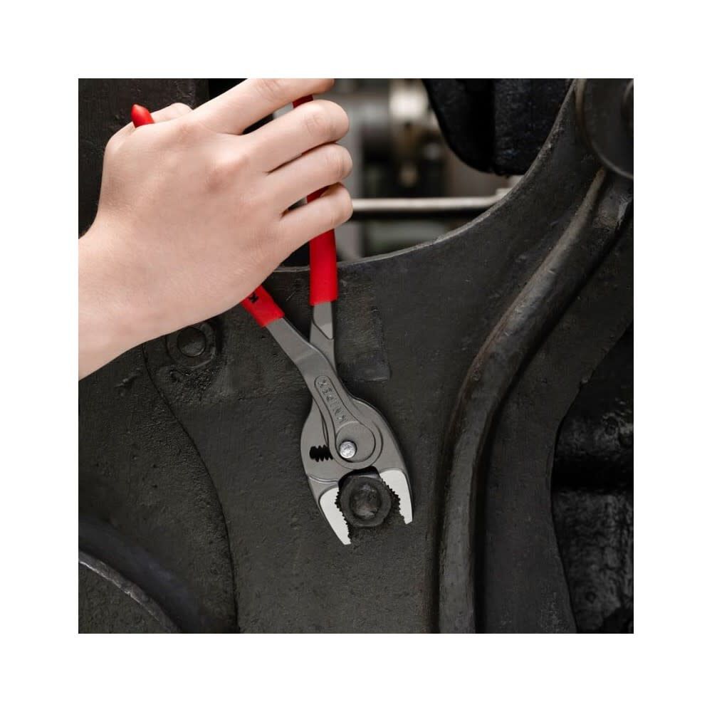 Knipex 10 Inch Steel TwinGrip Slip Joint Pliers with Dipped Handle, large image number 19