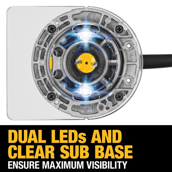 DEWALT DWP611 - 1.25 Peak HP Compact Router (DWP611), large image number 7