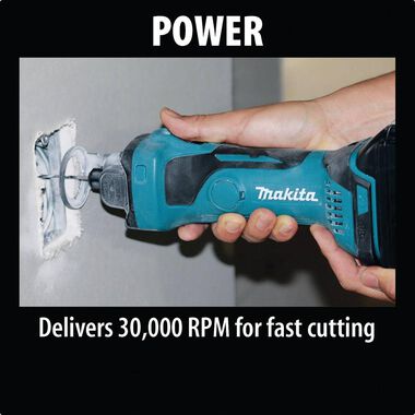 Makita 18 Volt LXT Lithium-Ion Cordless Cut-Out Tool Kit, large image number 3