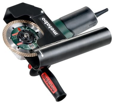 Metabo 5in 12A Corded Tuck Pointing Grinder with  5in HP Diamond Sandwich Tuck Point Blade