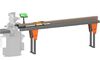 Tigerstop 10' Saw Fence System Automatic Pusher and Stop Gauge, small