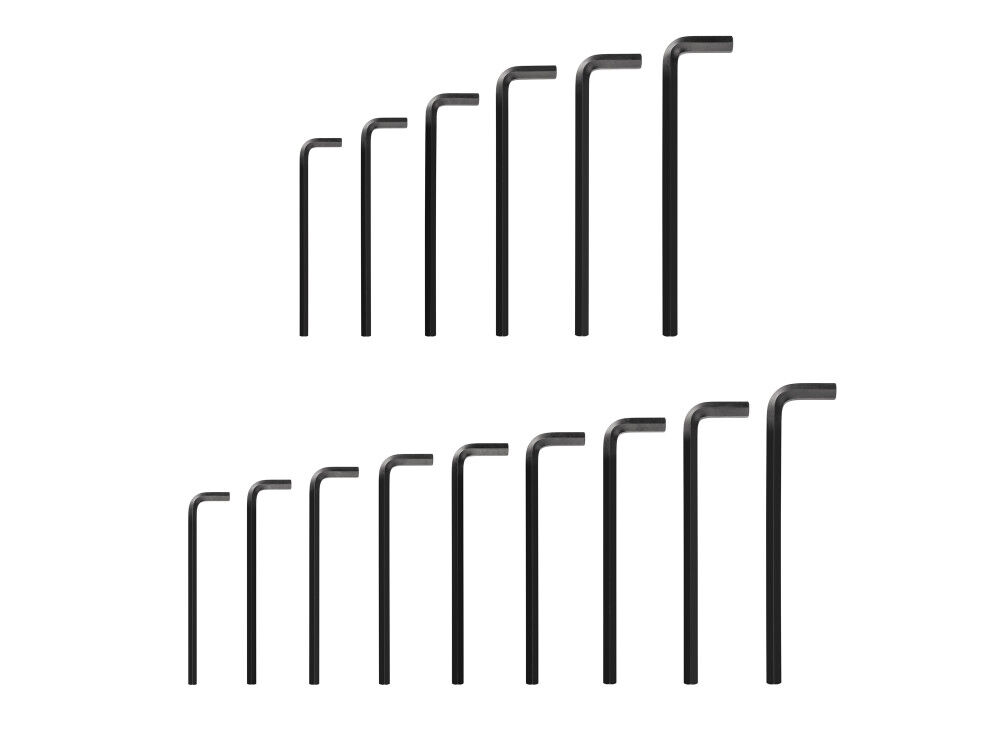 Tekton Flat End Hex L-Key Set, 7/16 - 3/4 Inch 11 - 19 mm, 15 Pieces, large image number 1