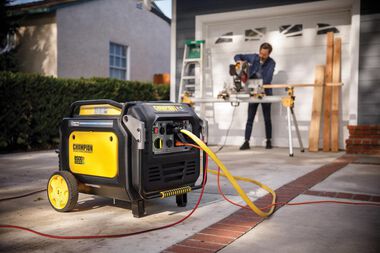 Champion Power Equipment 8500 Watt Inverter Generator Electric Start Dual Fuel with CO Shield, large image number 10