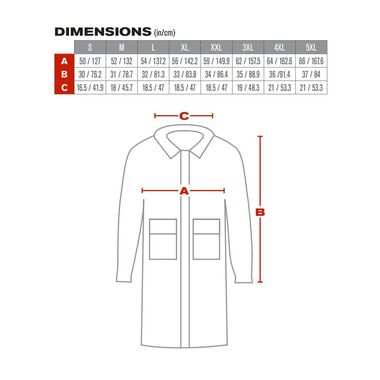 Protective Industrial Products Raincoat Base35FR Yellow Premium XL 2pc, large image number 1