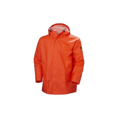 Helly Hansen Mandal Rain Jacket Polyester Dark Orange 3X, large image number 1