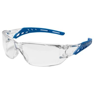 ERB Kick Safety Glasses Anti Fog Blue/Clear