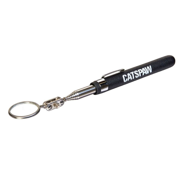 Mayhew Steel Products 1-1/4 Inch Diameter Inspection Mirror with Stainless Steel Handle, large image number 1