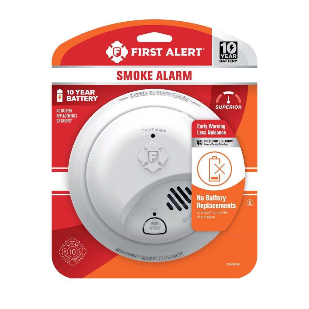 First Alert SMI110 Battery Operated Ionization Smoke Alarm, large image number 3