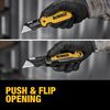 DEWALT Push and Flip Folding Utility Knife Set, small image number 3
