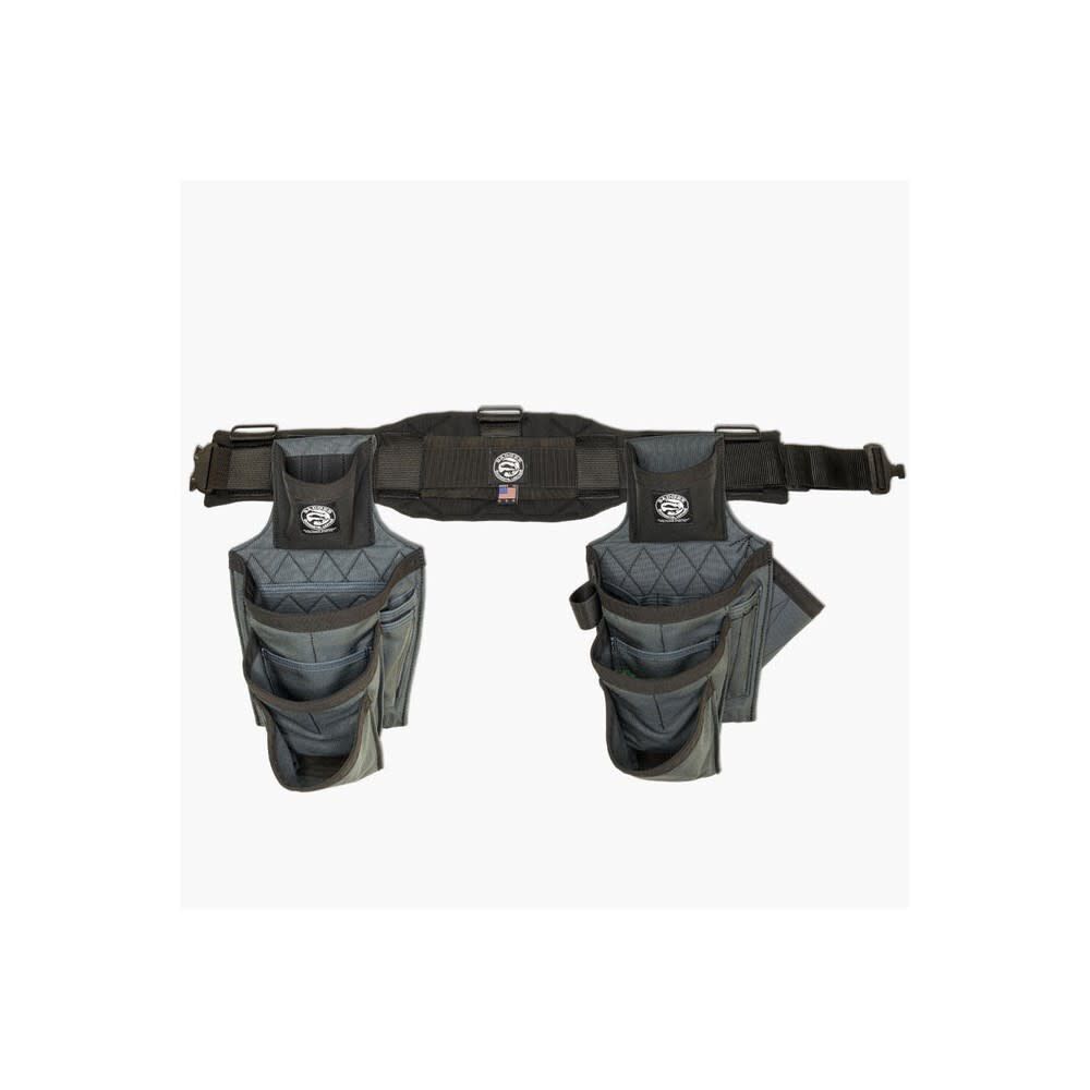 Badger Tool Belts Framer Toolbelt Set Gunmetal Size XL - 463110 XL