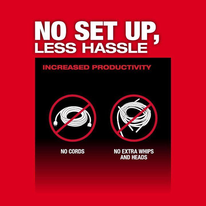 Milwaukee M18 FUEL 4' Concrete Pencil Vibrator (Bare Tool), large image number 4