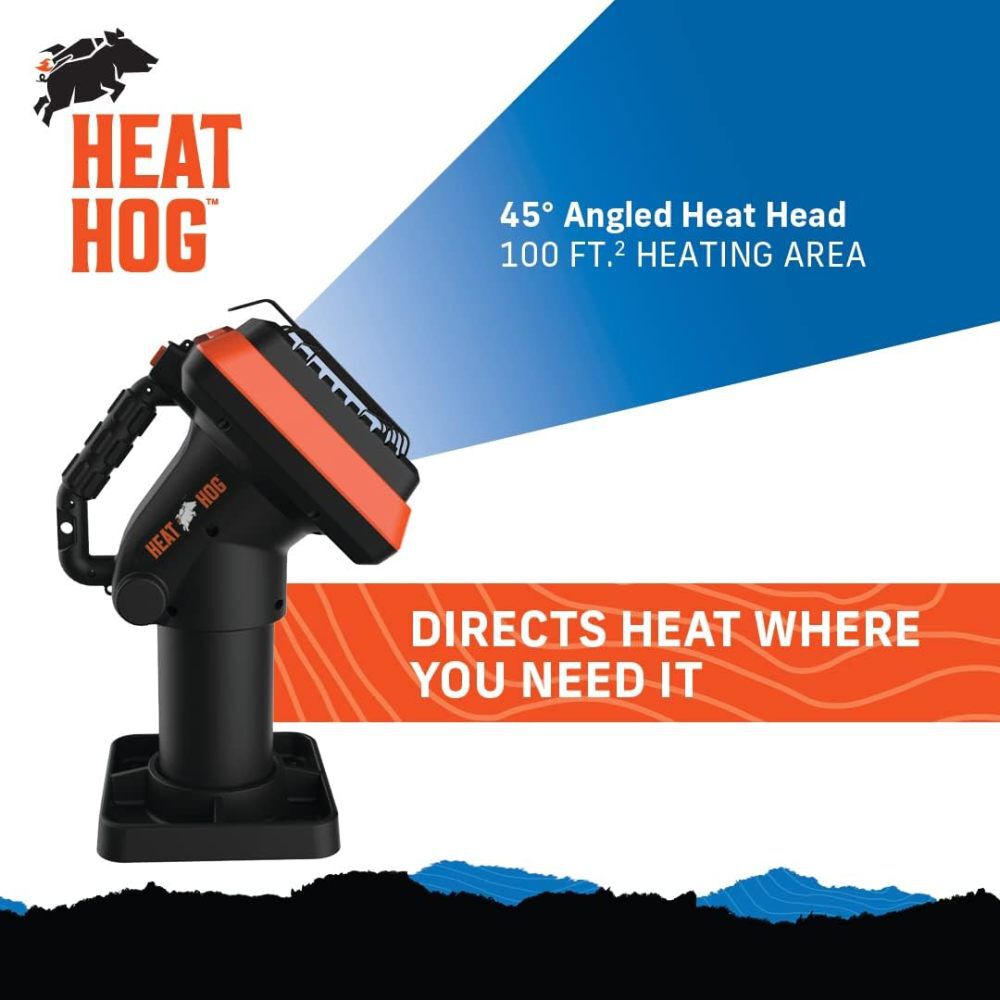 Heat Hog 4000 Btu 100 Sq-Ft. Area Portable Propane Space Heater HH ...