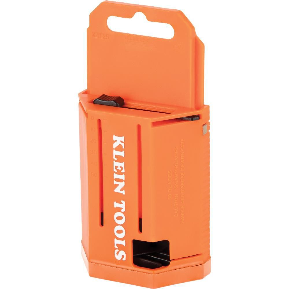 Klein Tools Utility Blade Dispenser with 50pk of Blades, large image number 7