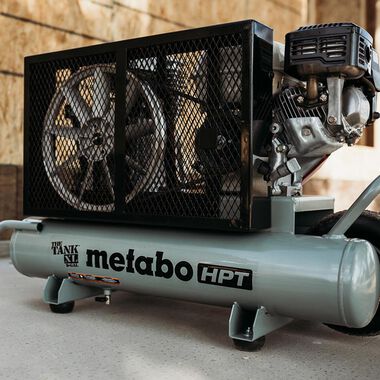 Metabo HPT The Tank XL Wheelbarrow Compressor 9 Gallon Gas, large image number 8