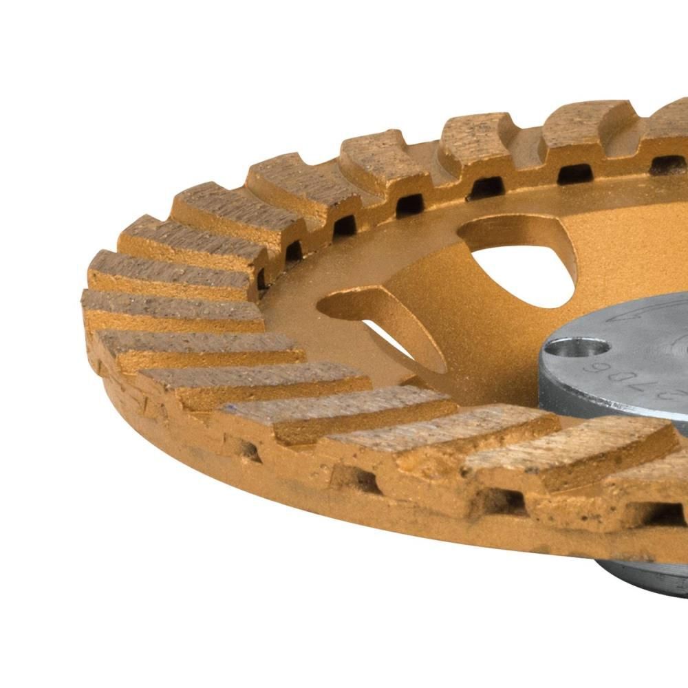 Makita 5 Inch Low-Vibration Single Row Segmented Turbo Rim Diamond Cup Wheel for Concrete, large image number 5
