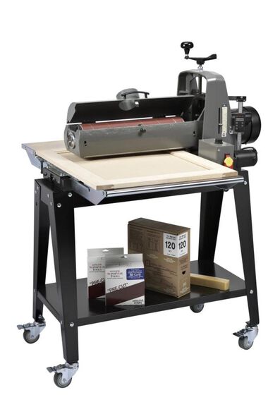 Supermax Tools 19-38 Drum Sander with Open Stand, large image number 7