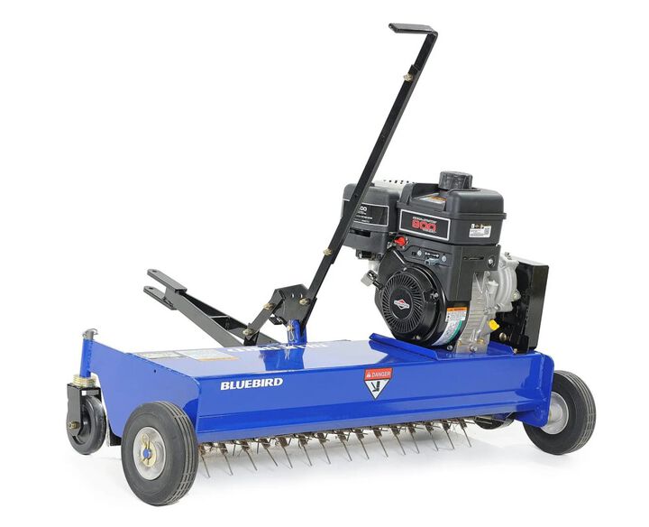 Bluebird 38 Inch 5.5HP Towable Lawn Comber