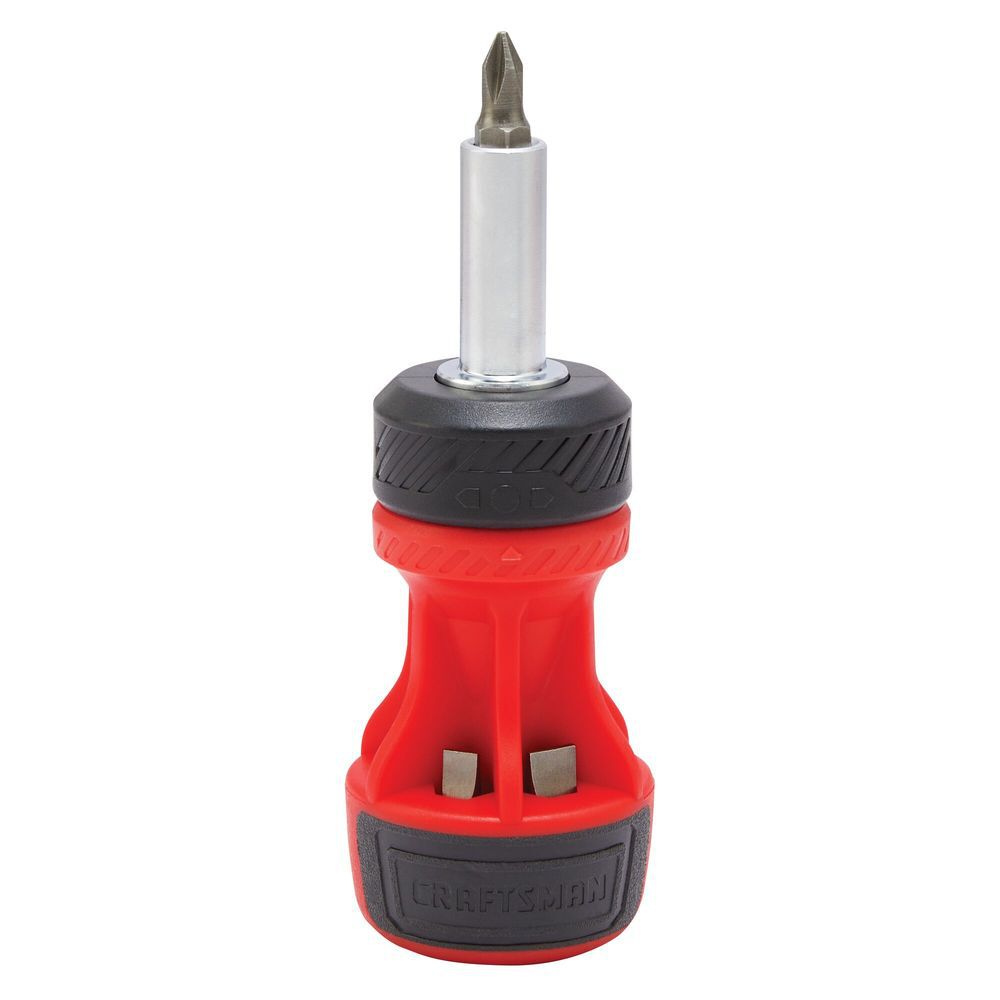 CRAFTSMAN Ratcheting Stubby Push-n-Pick Set, 8 Piece - CMHT68132