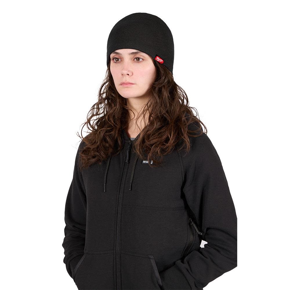 Milwaukee Fleece-Lined Beanie - Black, large image number 5