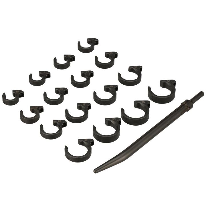 Milton Metric Shockit Line Wrench Set 16pc