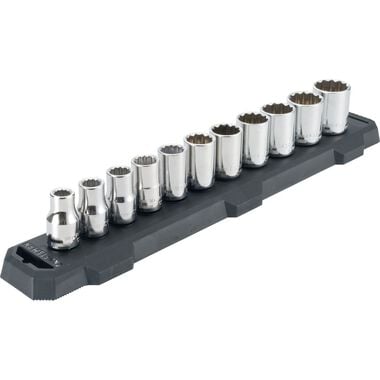 CRAFTSMAN 1/2-in Drive SAE 12 Point Socket Set, 11pc