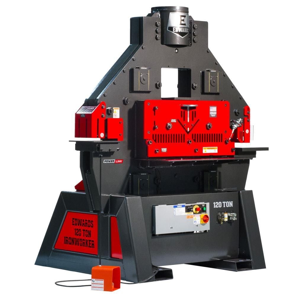 Edwards 120 Ton Ironworker 3 Phase 460v with PowerLink System, large image number 5