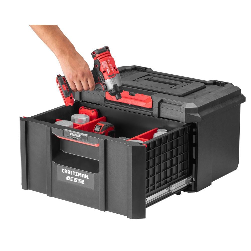 CRAFTSMAN TRADESTACK 1-Drawer Tool Storage Unit, large image number 4
