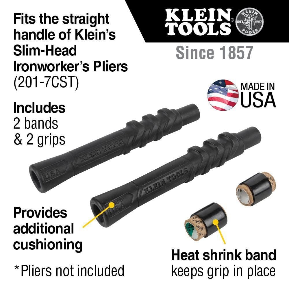 Klein Tools Ironworkers Pliers Slim Head 9in, large image number 3