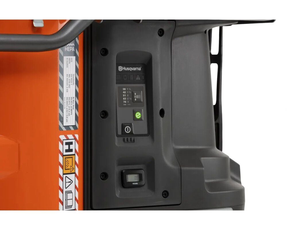 Husqvarna Construction DE 130 H 4HP 120-240V Electric HEPA Dust Extractor Reconditioned, large image number 5