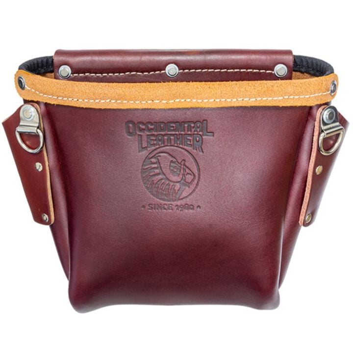 Occidental Leather Iron Workers OxyRed Leather Bolt Bag 