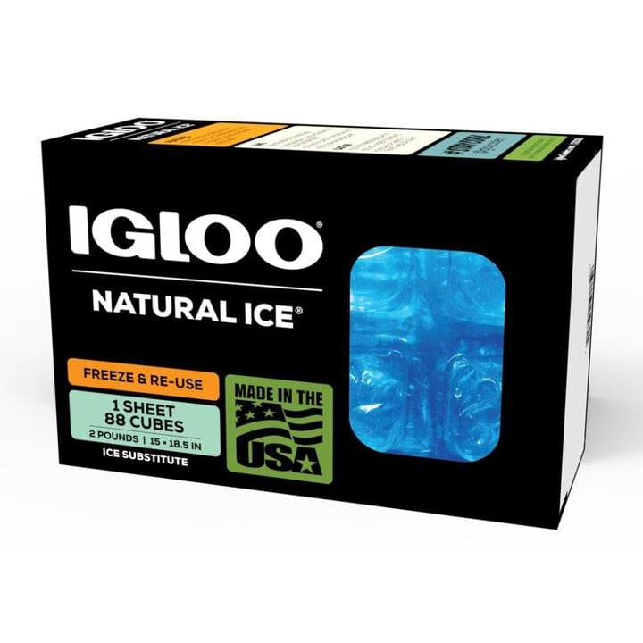 Igloo Maxcold Natural Ice Sheet Reusable Blue 88 Cube, large image number 2
