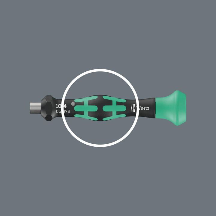 Wera Tools 1014 4 x 80 mm Kraftform Micro Bit Holding Screwdriver, large image number 4