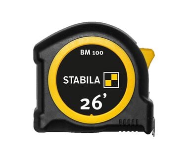 Stabila Tape Measure BM 100 26 Feet Inch