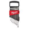 Milwaukee 7pc Ratcheting Combination Wrench Set - Metric, small
