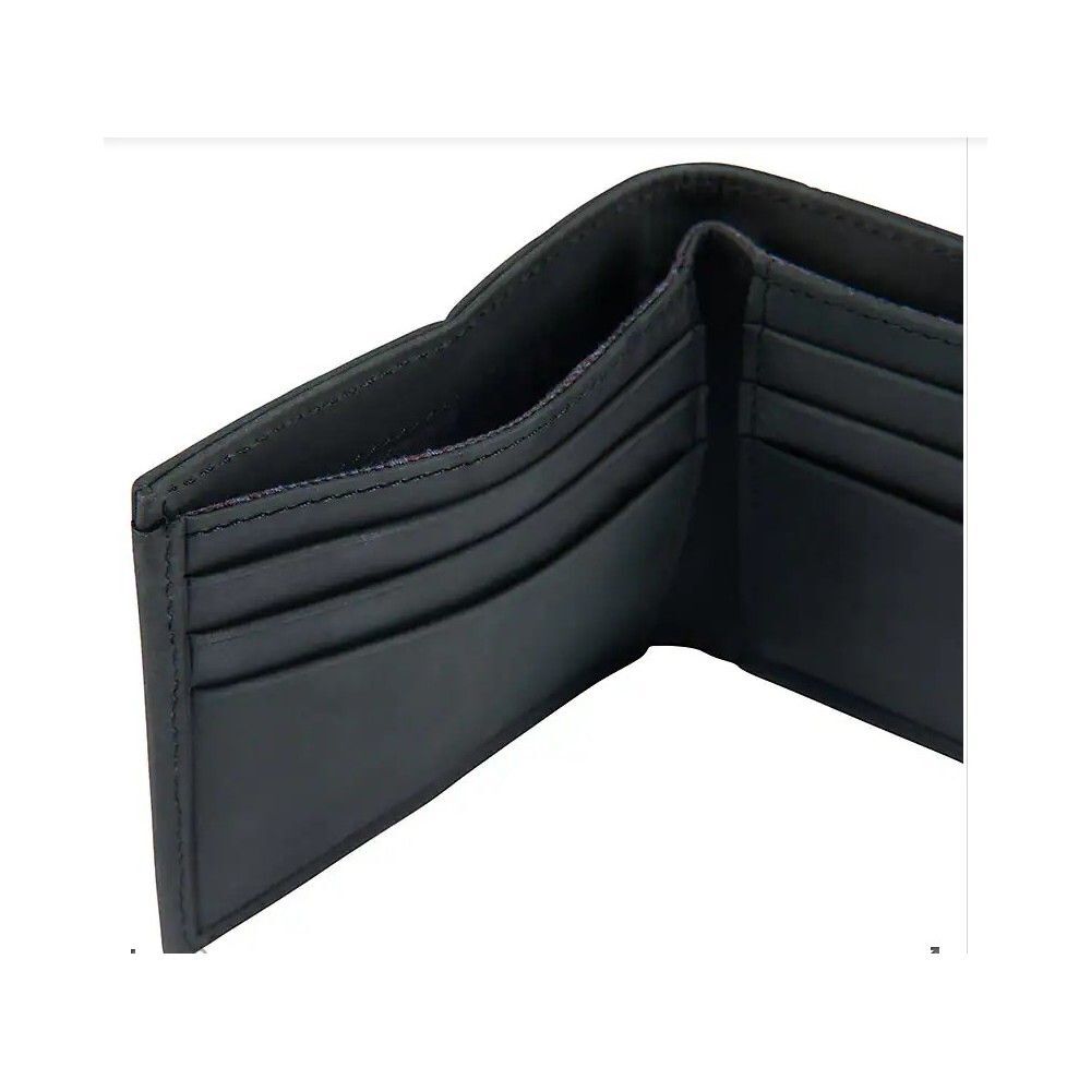 Carhartt Black Saddle Leather Bifold Wallet, large image number 5