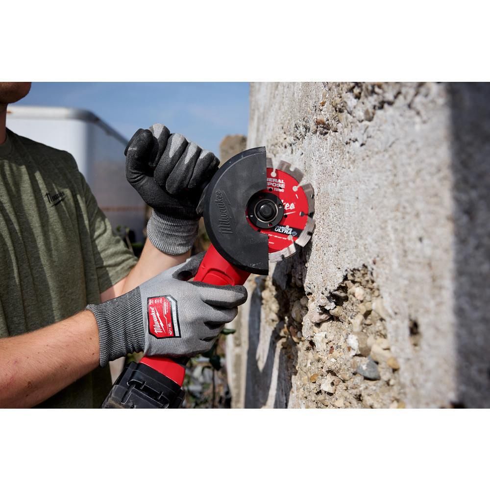 Milwaukee DIAMOND ULTRA 9 Inch Segmented Turbo Rim Diamond Blade for Reinforced Concrete, Stone, and Brick, large image number 13