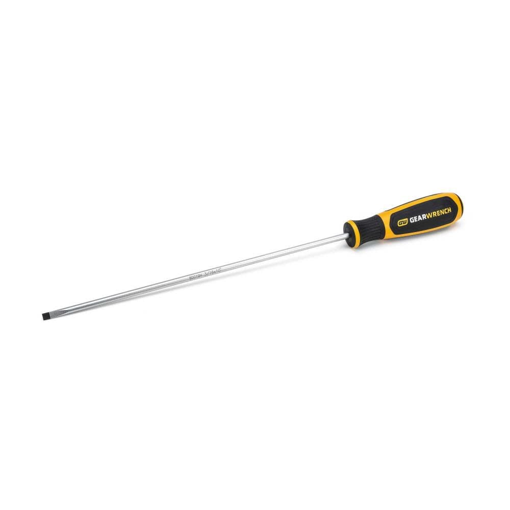 GEARWRENCH 3/16inch x 10inch Cabinet Dual Material Screwdriver, large image number 1
