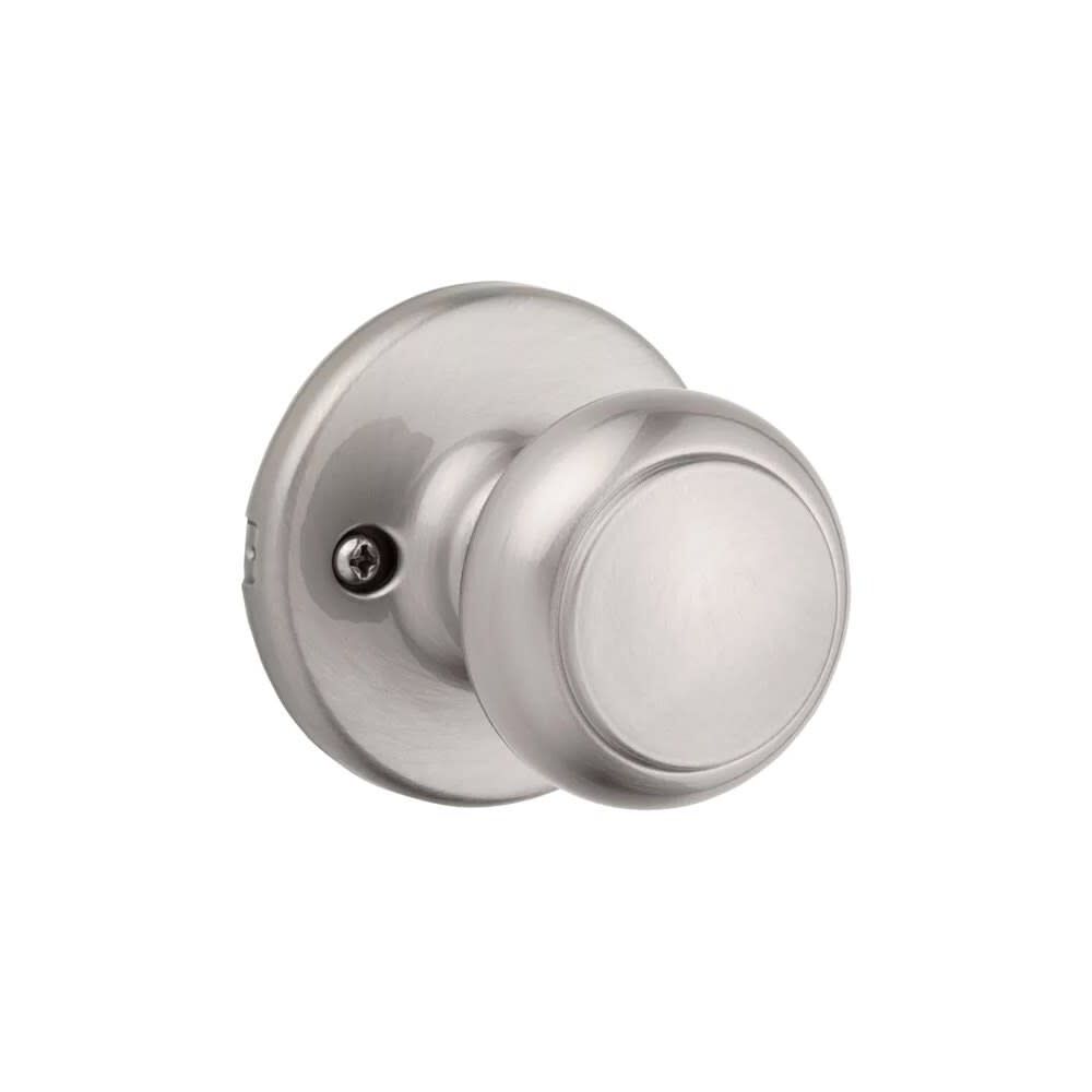 Kwikset Satin Nickel Hall/Closet Cove Passage Door Knob, large image number 3