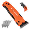 Klein Tools FLICKBLADE 2-in-1 Utility Knife / Scraper with Blade Storage, small image number 1