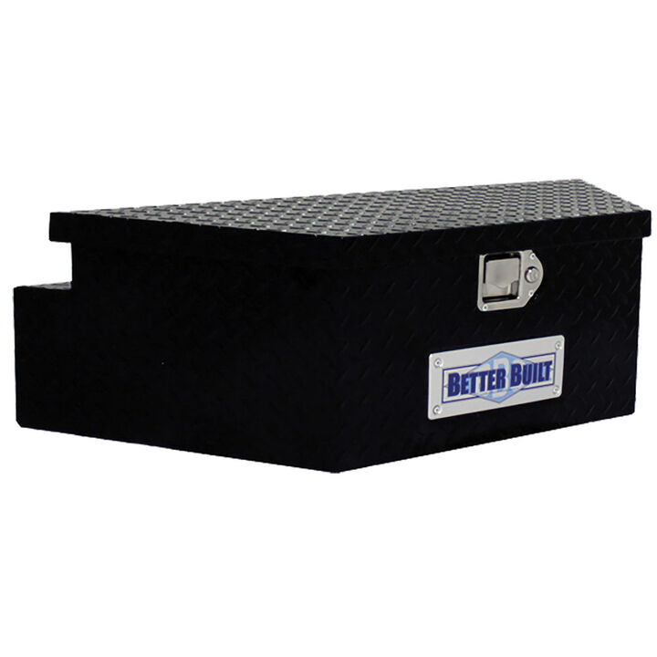 Better Built 38in Utility Trailer Tongue Truck Box V Shaped Wide Black