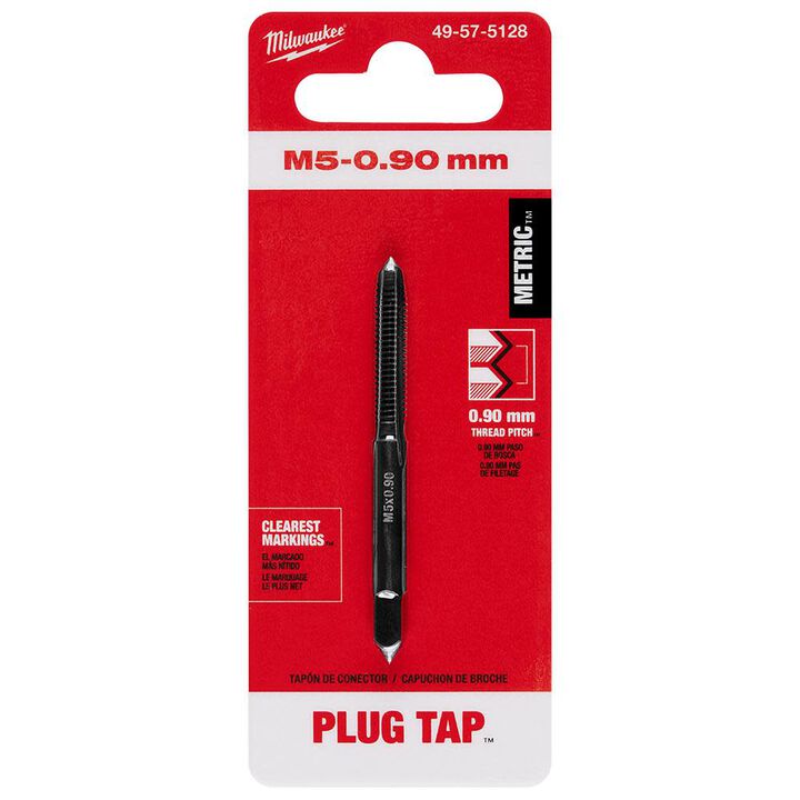 Milwaukee M5-0.90 mm Straight Flute Plug Tap, large image number 11