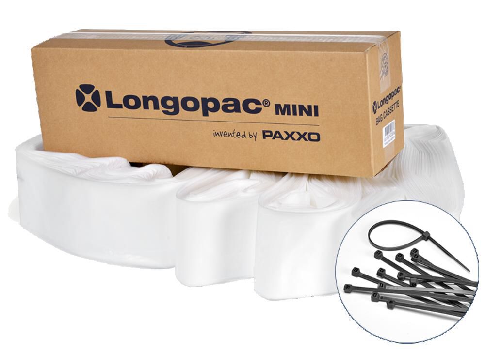 Husqvarna Construction Longopac Mini Continuous Dust Bags 23M 4 Pieces, large image number 1