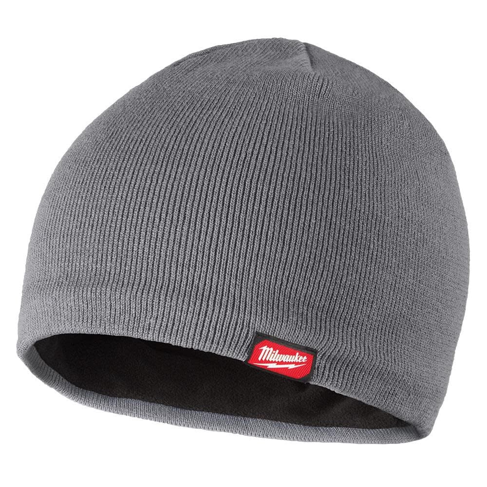 Milwaukee Fleece-Lined Beanie – Gray – M751G