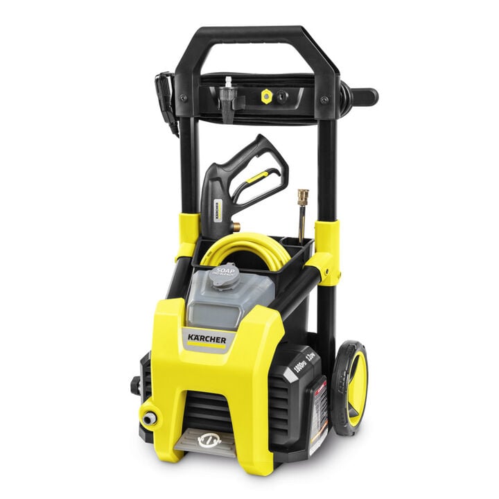 Karcher K1800PS 1800 PSI 1.2 GPM Electric Cold Water Pressure Washer with 3 Spray Nozzles, large image number 1