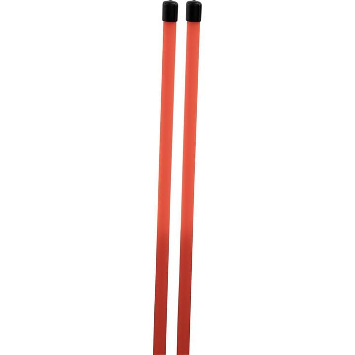Buyers Products Company 3/4 x 48 Inch Bolt-On Bumper Marker Sight Rods with Hardware Fluorescent Orange, large image number 4