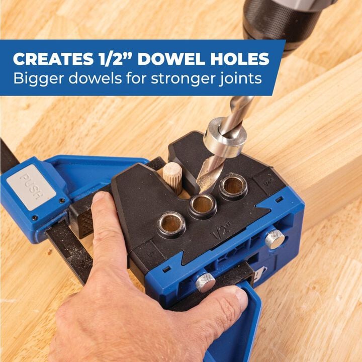 Kreg 1/2 Inch Dowel Jig Upgrade Kit, large image number 3