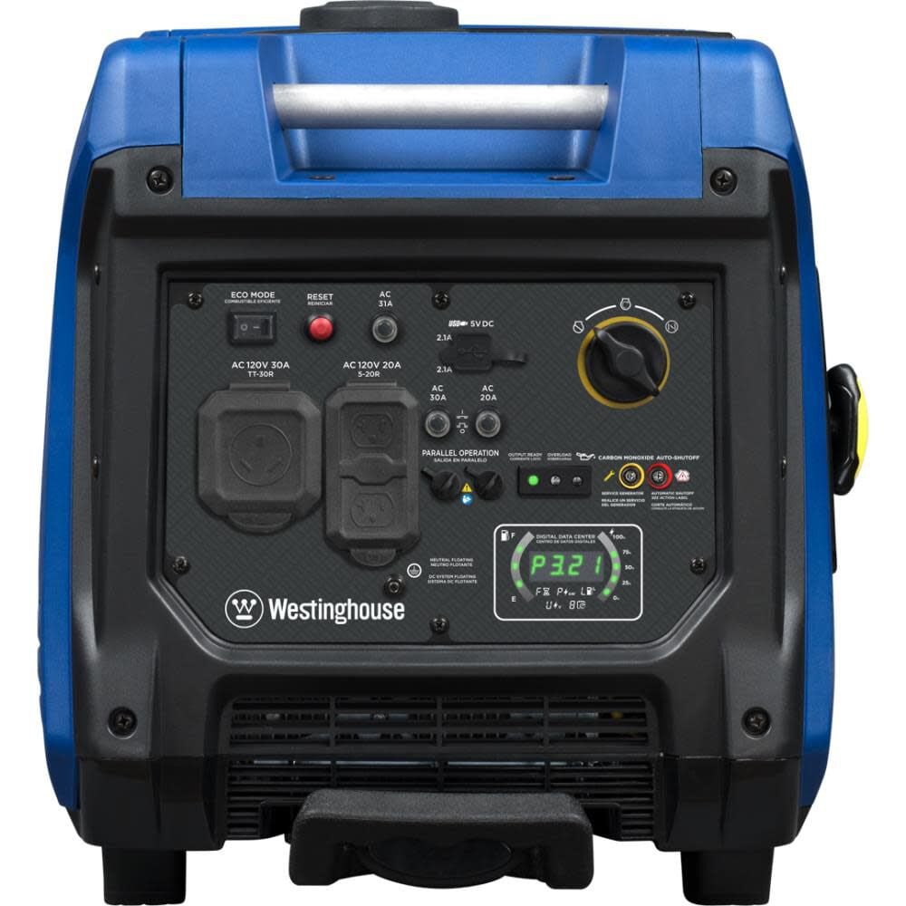 Westinghouse Outdoor Power 4,500 Watt Gas Powered 49-State Portable Inverter Generator with CO Sensor, large image number 7