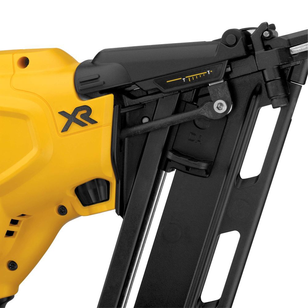 DEWALT 20V MAX XR 15 GA Angled Finish Nailer Bare Tool DCN650B